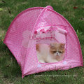 2017 Vente chaude animal teepee tente lit chien facile tente lit de chat